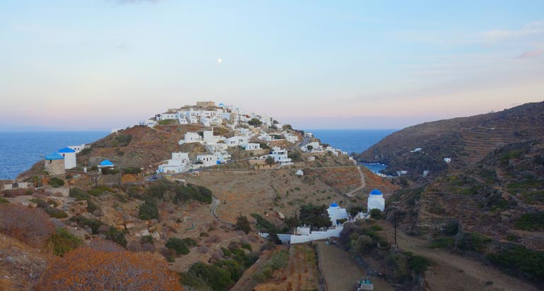 Ο οικισμός του Κάστρου στη Σίφνο